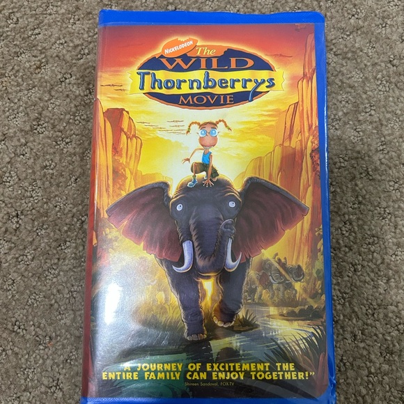 VHS Tape Of "The Wild Thornberrys Movie," An Animated Adventure Film From 2002 - Picture 1 of 4